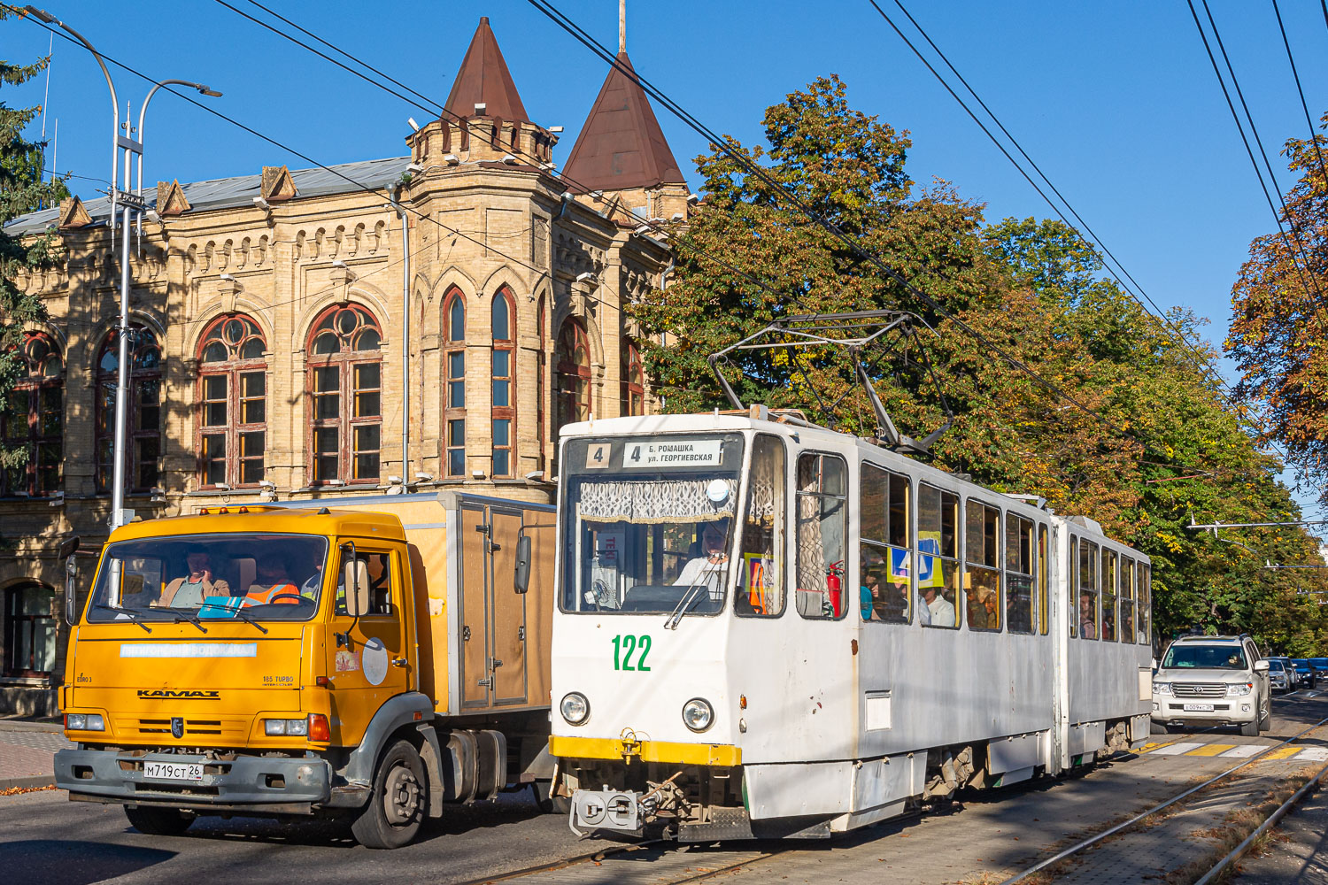 Пятигорск, Tatra KT4SU № 122