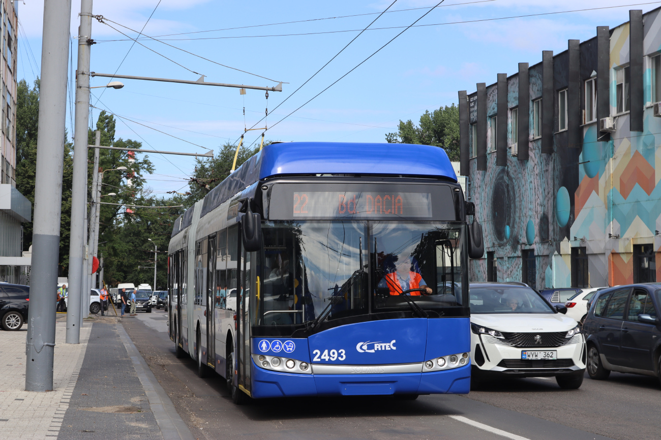 Кишинёв, Solaris Trollino III 18 AC № 2493