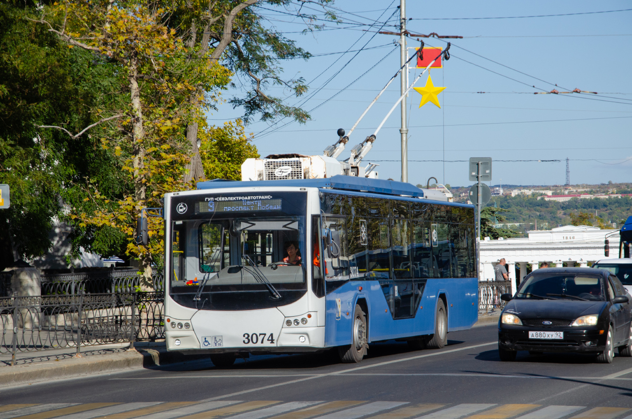 Севастополь, ВМЗ-5298.01 «Авангард» № 3074