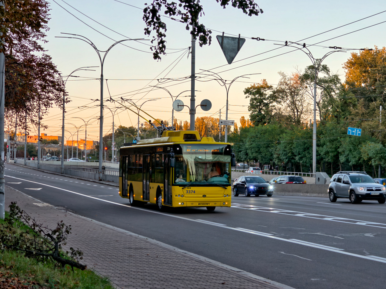 Киев, Богдан Т70110 № 3374