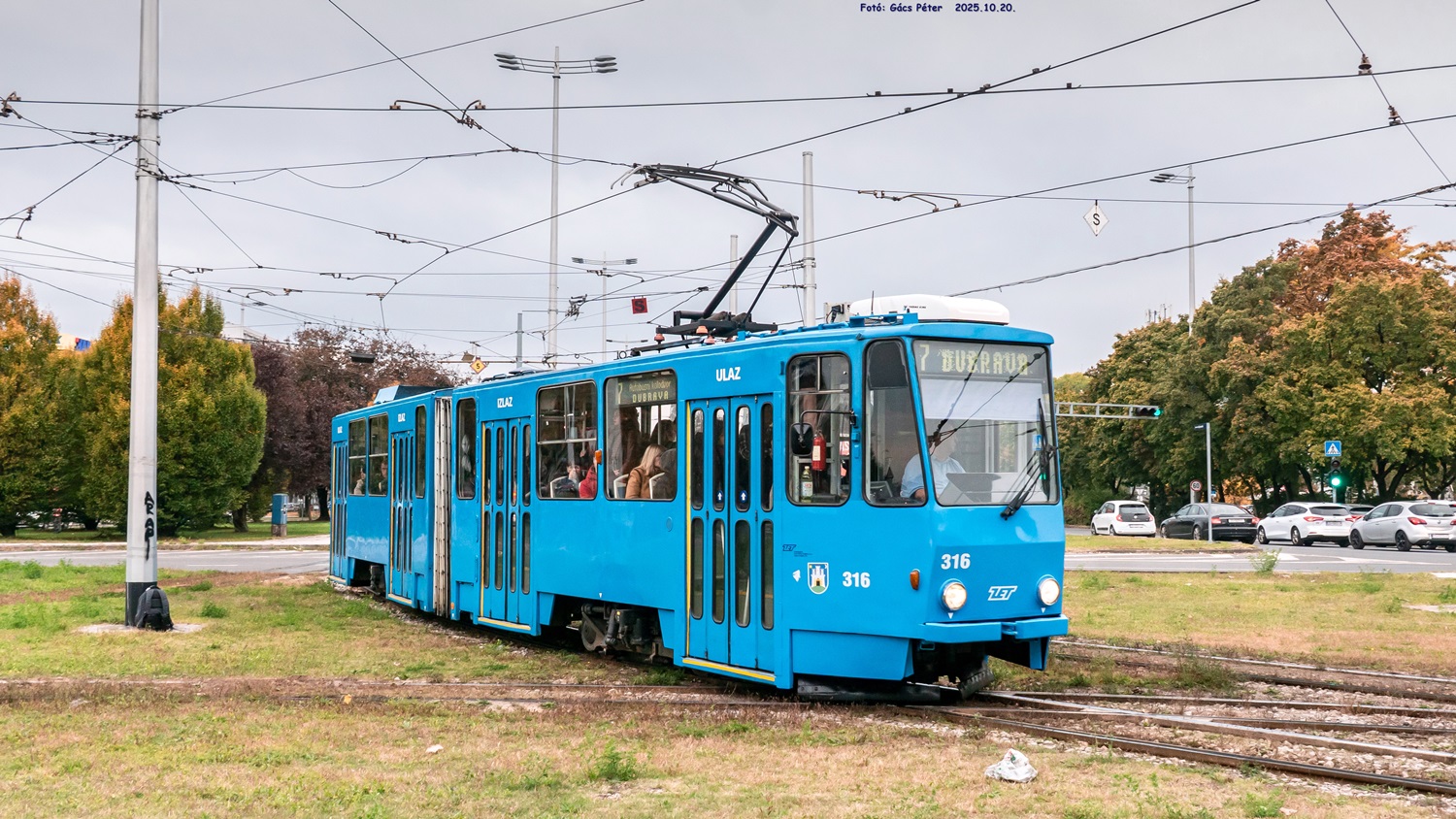 Загреб, Tatra KT4YU № 316