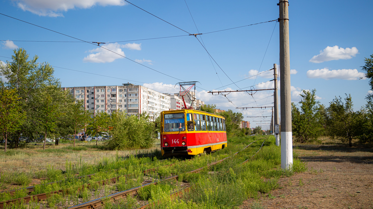 Волжский, 71-605 (КТМ-5М3) № 144