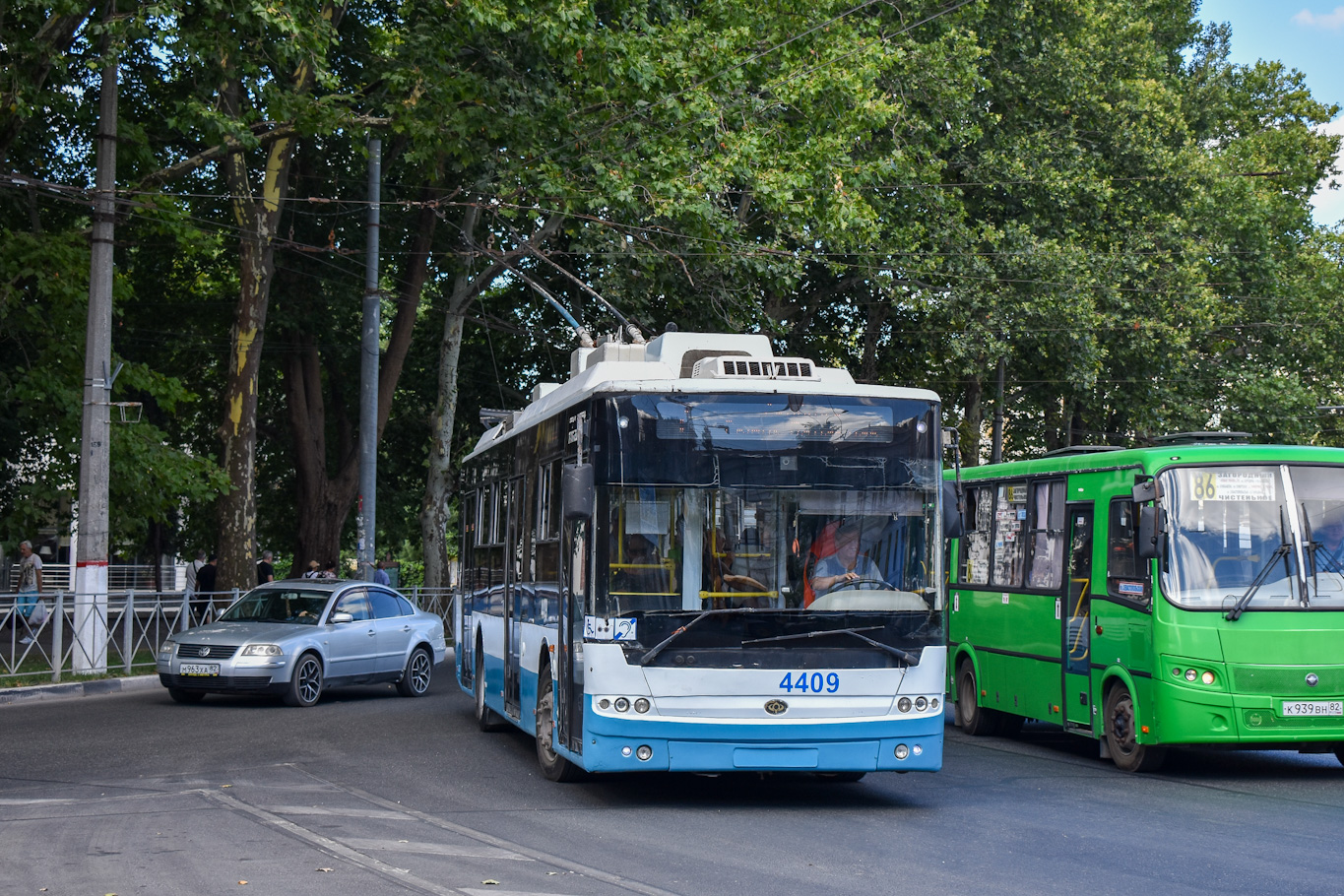 Крымский троллейбус, Богдан Т70115 № 4409