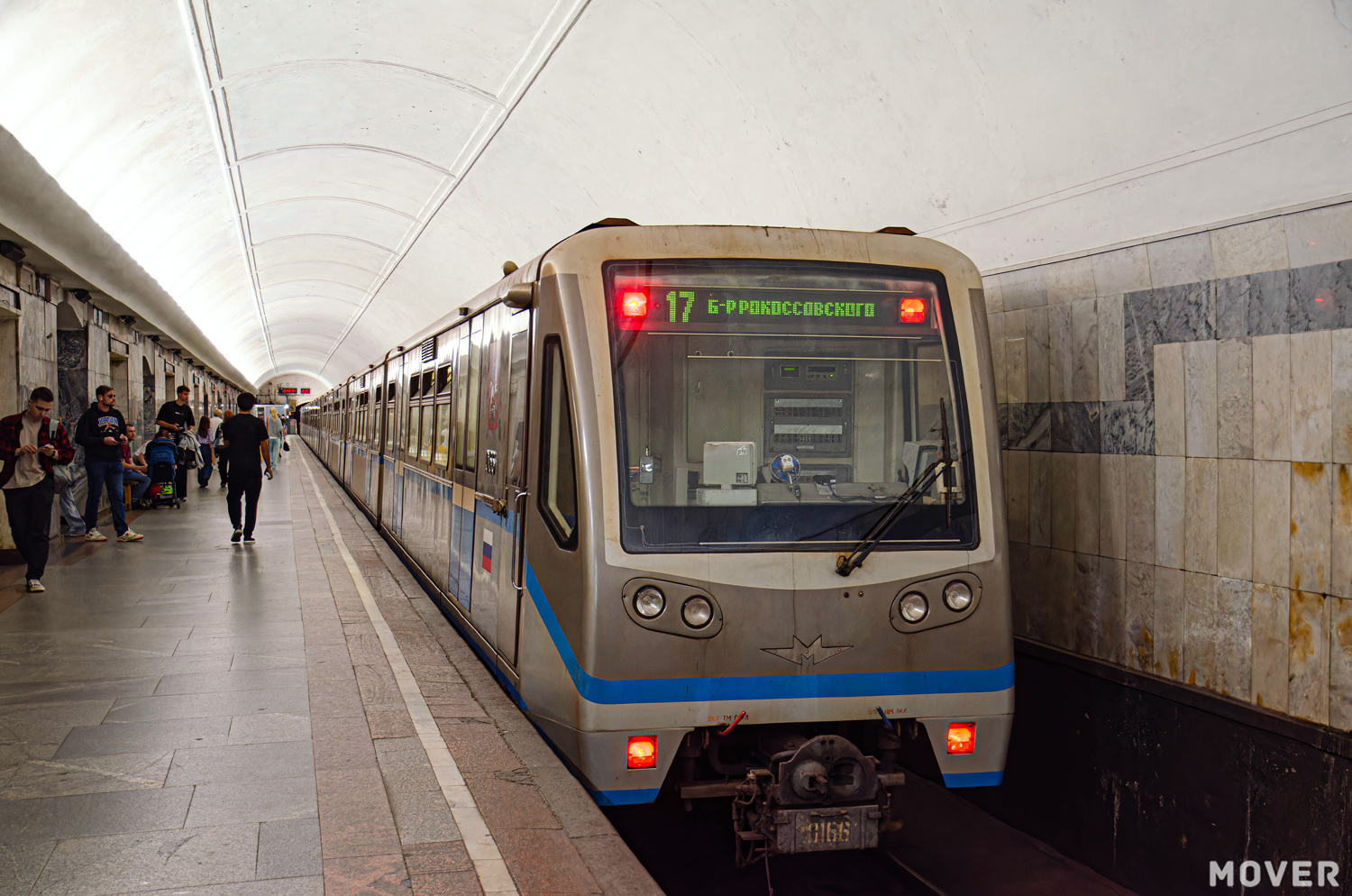 Москва, 81-740.1 «Русич» № 0166