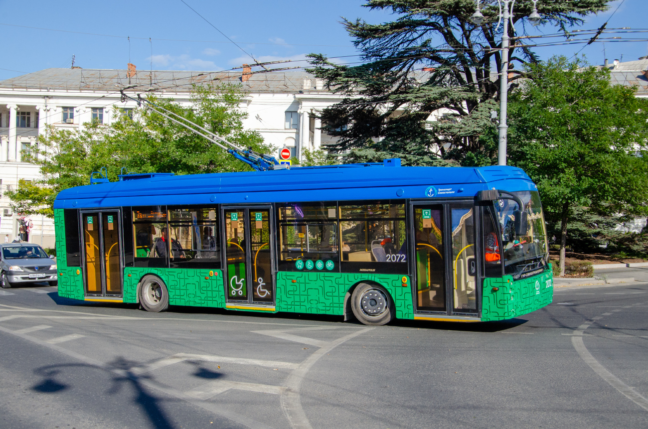 Севастополь, Тролза-5265.03 «Мегаполис» № 2072 Севастополь, Тролза-5265.03 «Мегаполис» № 2072
