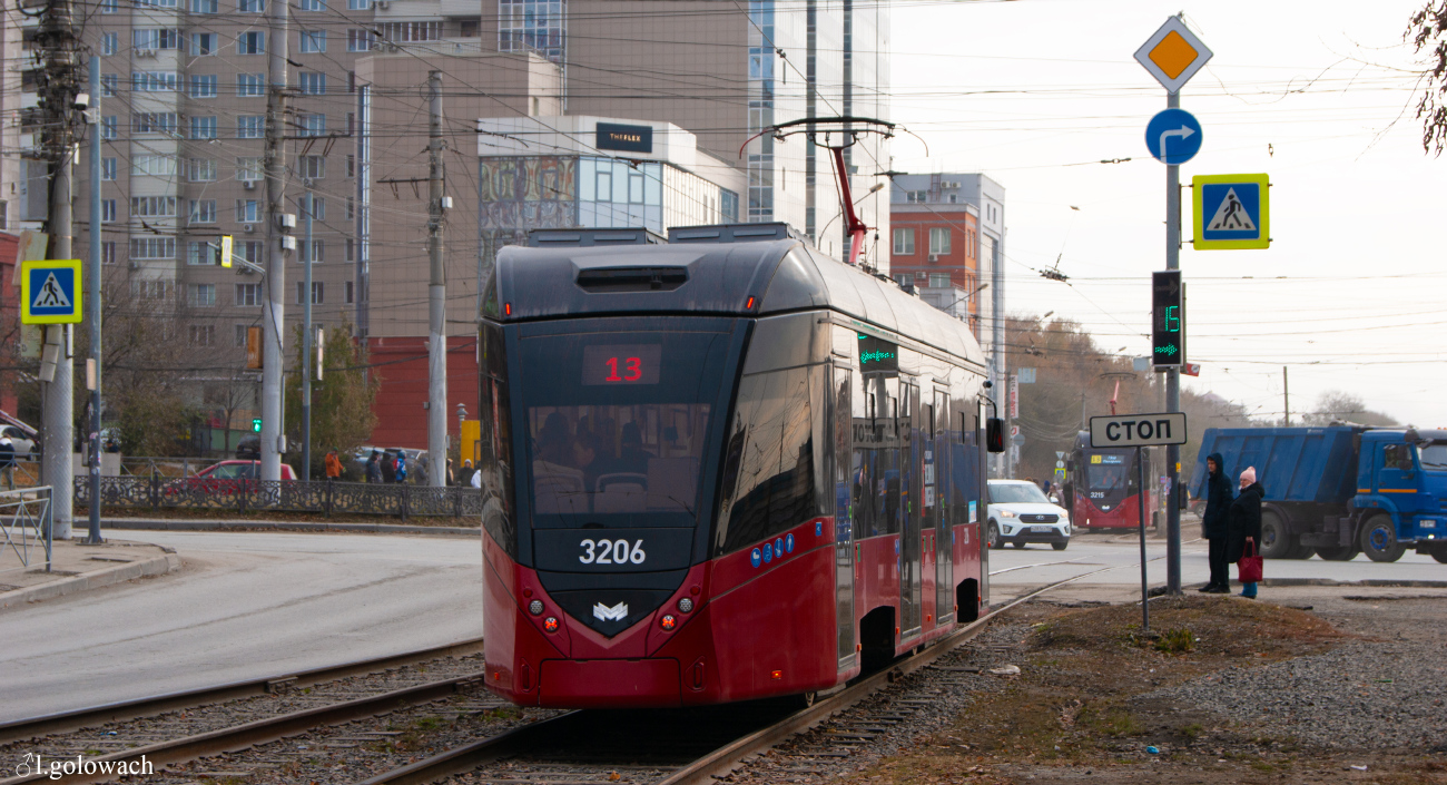 Новосибирск, БКМ Т701 № 3206 Новосибирск, БКМ Т701 № 3206