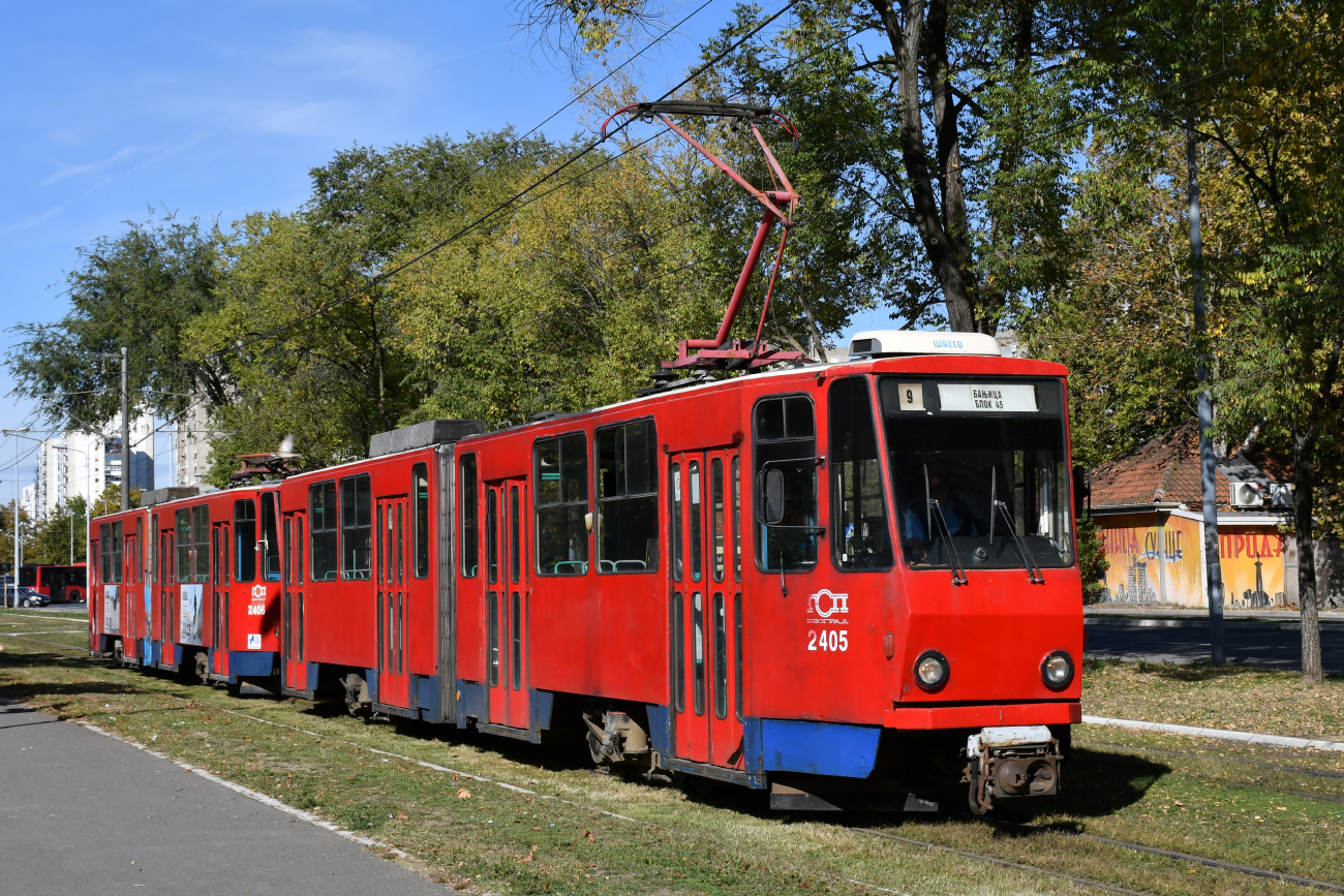 Beograd, Tatra KT4M-YUB Br. 2405 Beograd, Tatra KT4M-YUB Br. 2405