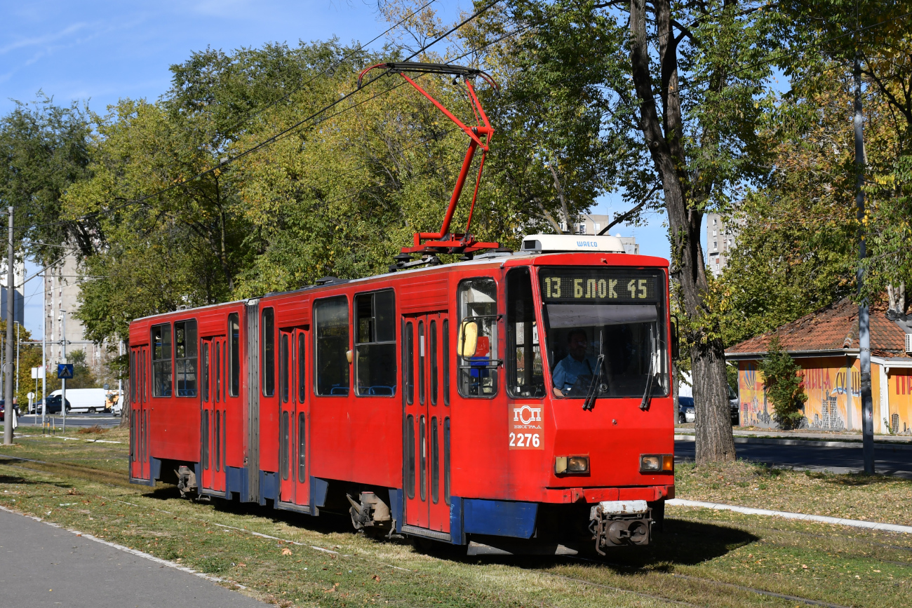 Белград, Tatra KT4YU-M № 2276