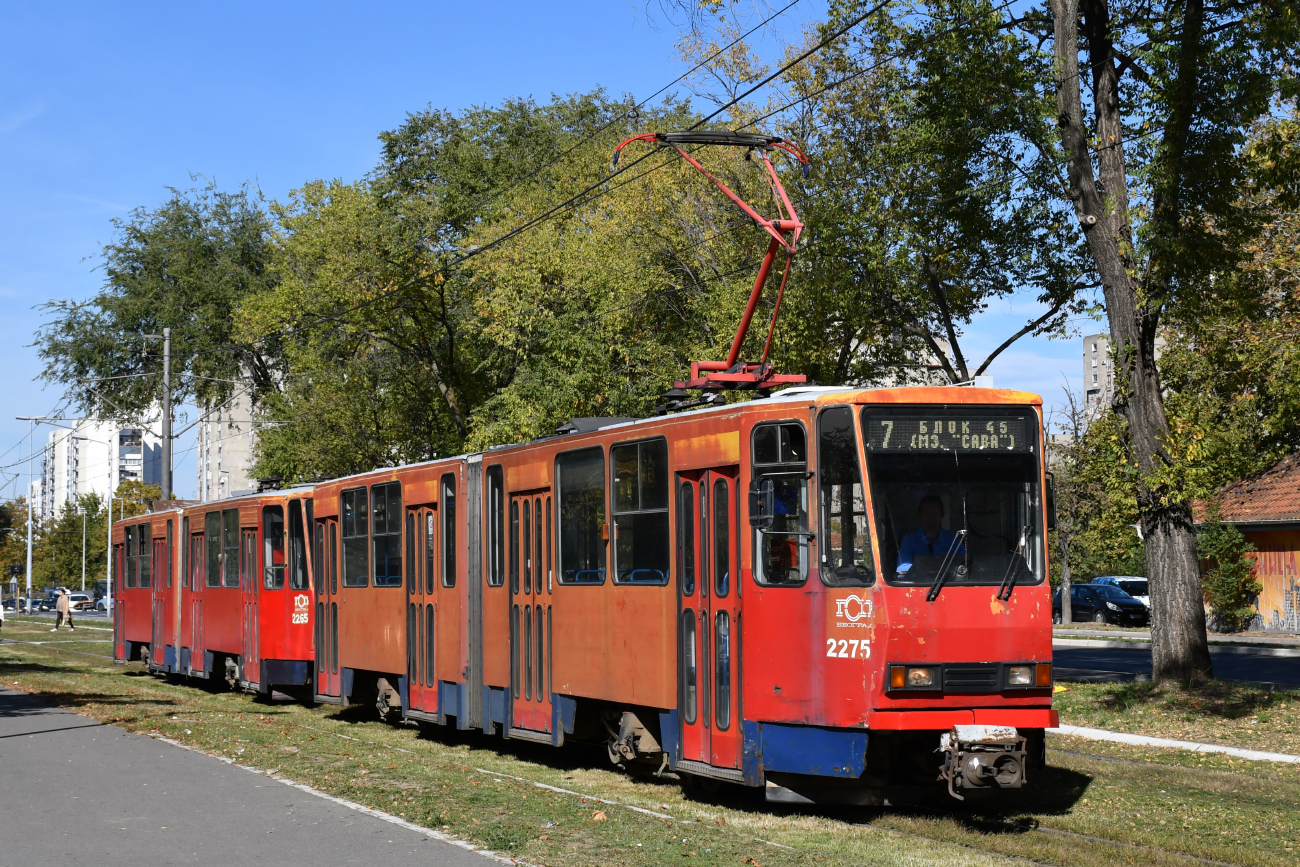 Белград, Tatra KT4YU-M № 2275