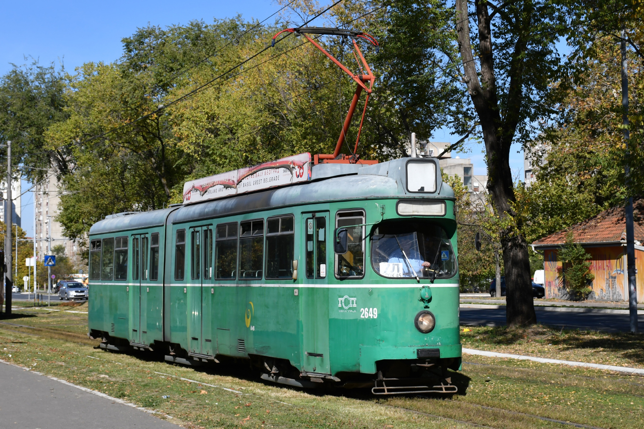 Белград, Duewag GT6 № 80649 (2649)