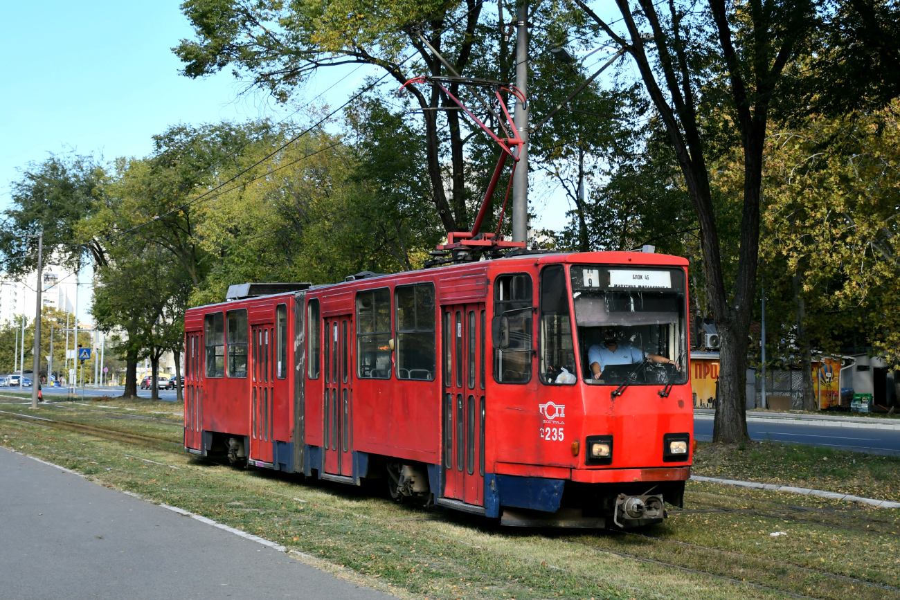Белград, Tatra KT4YU № 2235