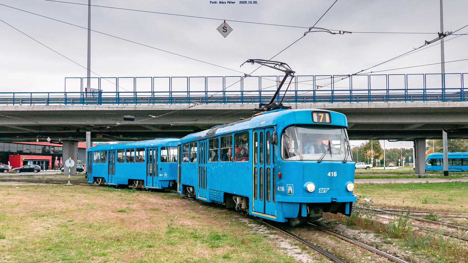 Загреб, Tatra T4YU № 416