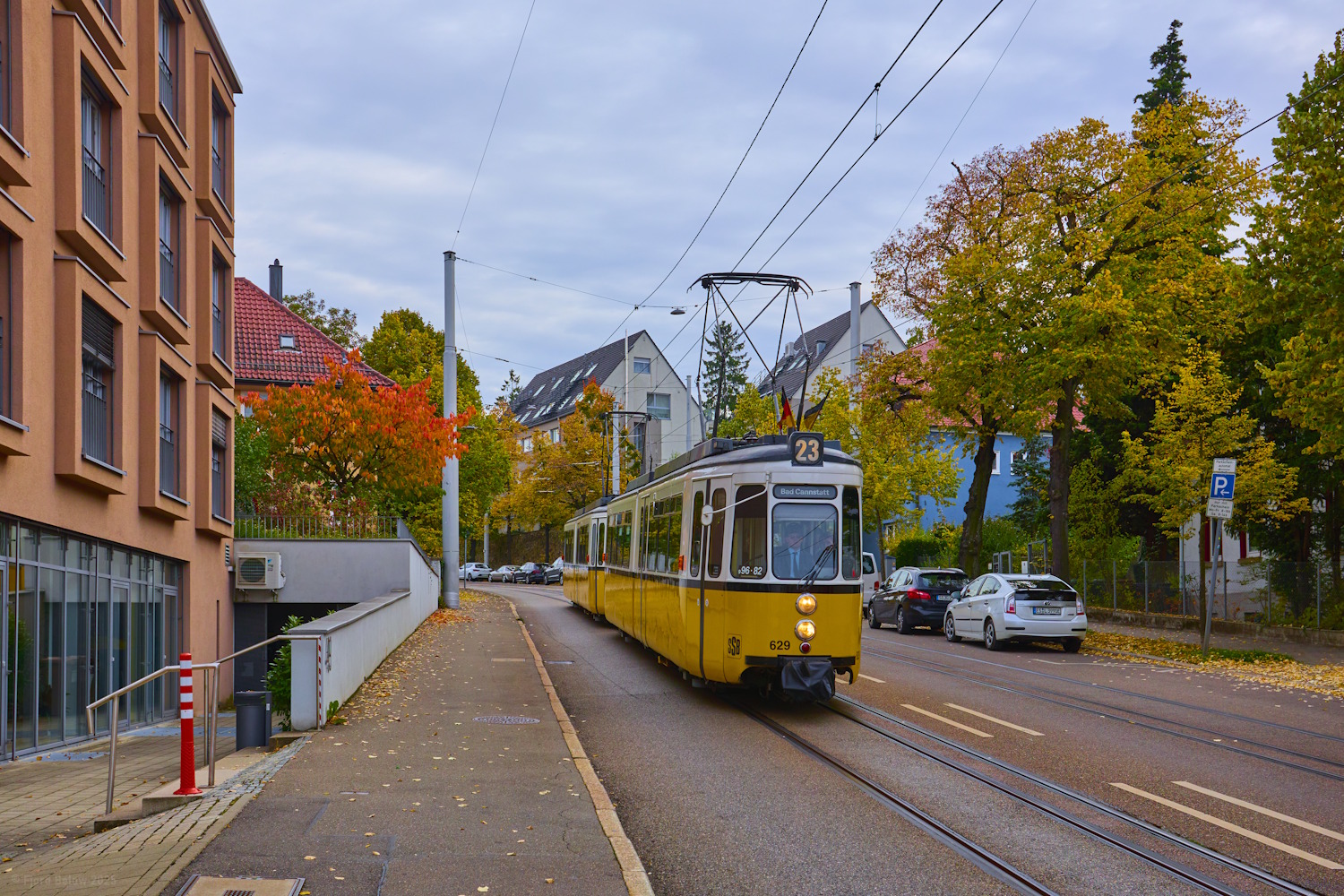 Stuttgart, Esslingen GT4 Br. 629; Stuttgart — 130 years of electric trams in Stuttgart (18-19.10.2025) Stuttgart, Esslingen GT4 Br. 629; Stuttgart — 130 years of electric trams in Stuttgart (18-19.10.2025)