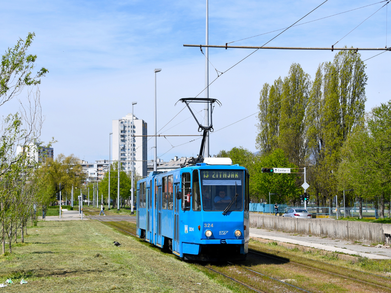 Загреб, Tatra KT4YU № 324