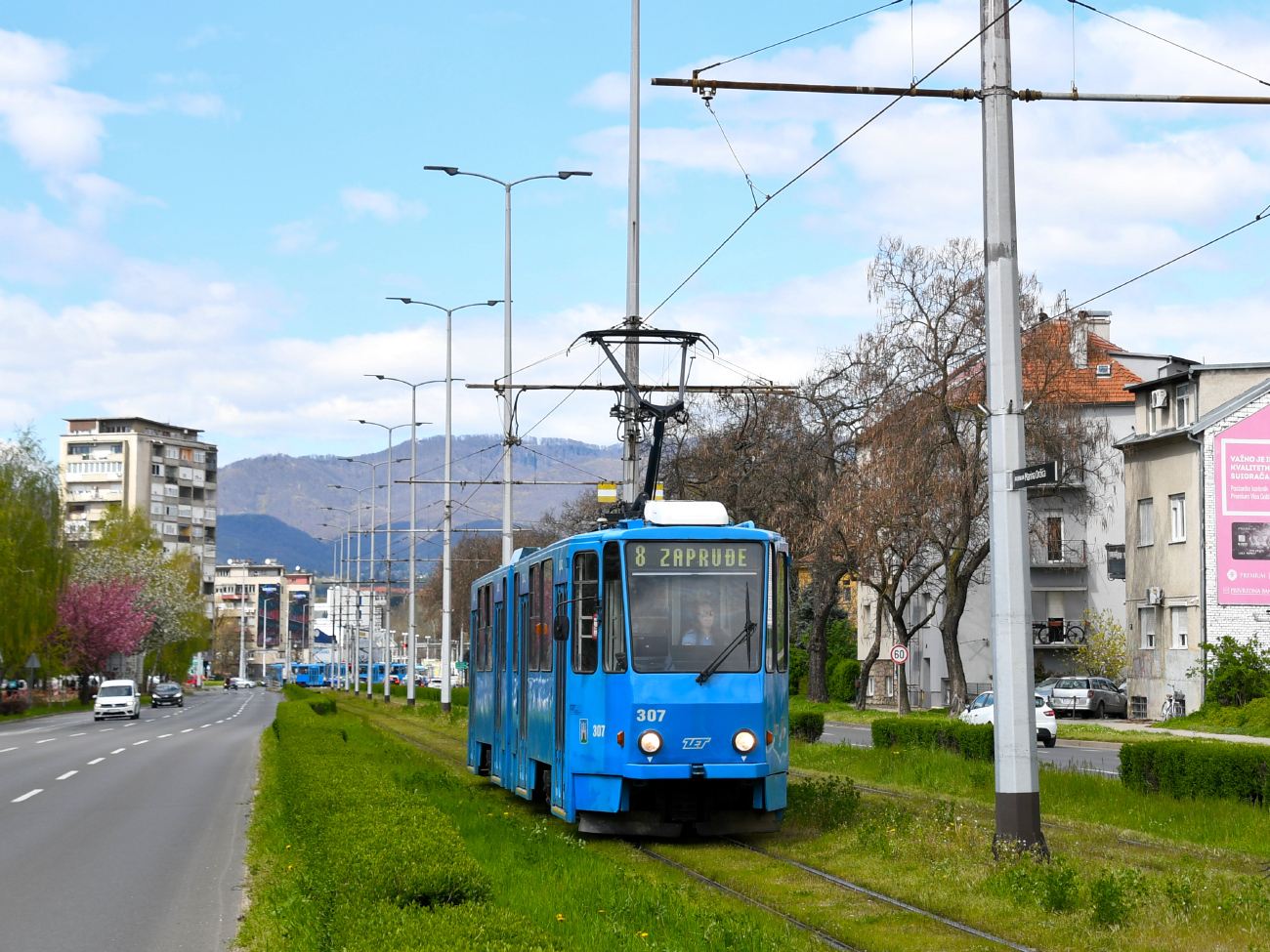Загреб, Tatra KT4YU № 307