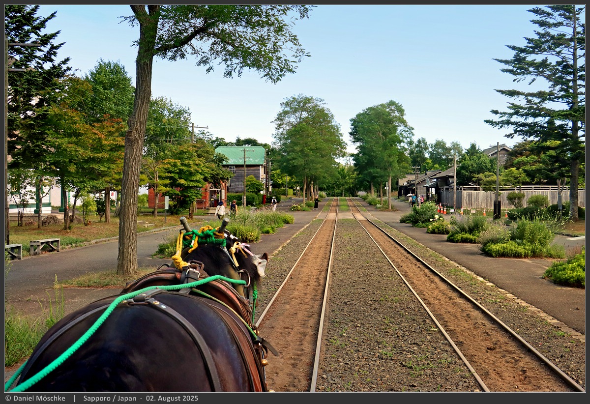 Sapporo — Horse Tramway — Historical Village of Hokkaido Sapporo — Horse Tramway — Historical Village of Hokkaido