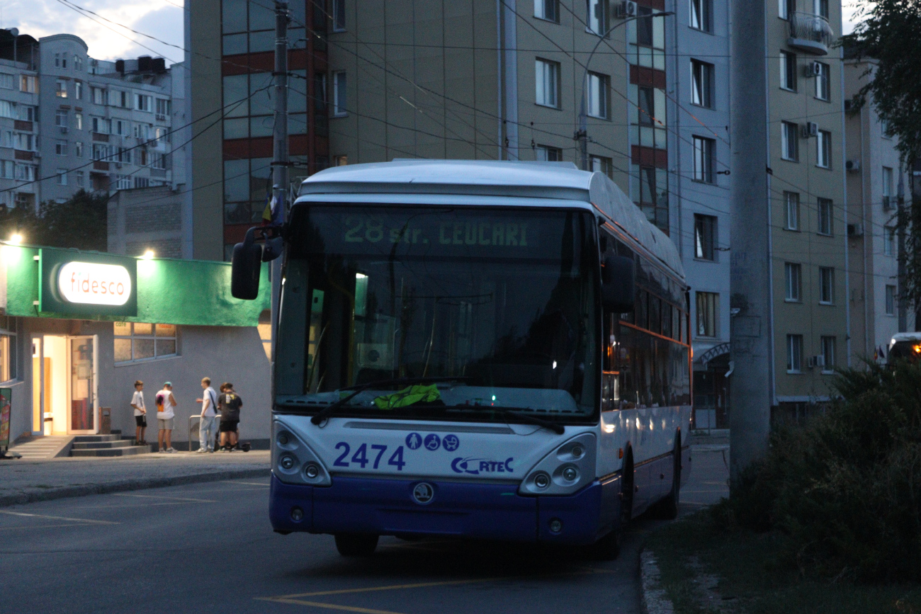 Кишинёв, Škoda 24Tr Irisbus Citelis № 2474