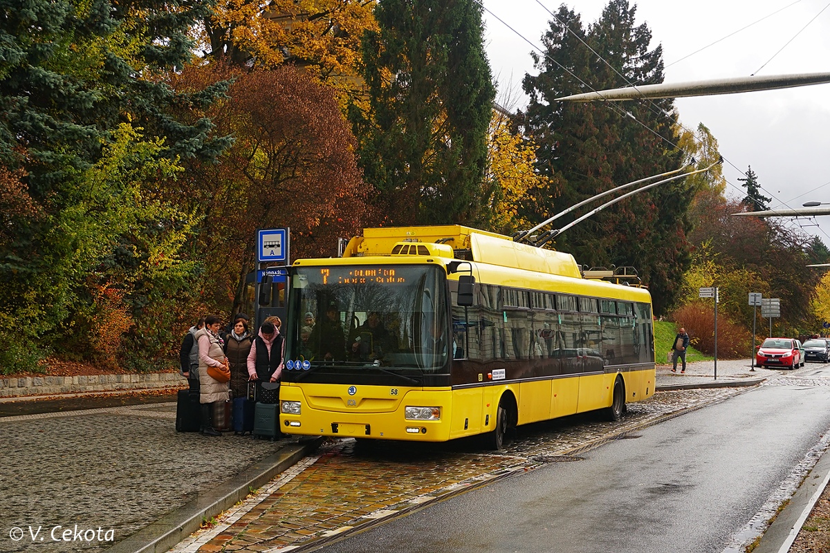 Марианске-Лазне, Škoda 30Tr SOR № 58