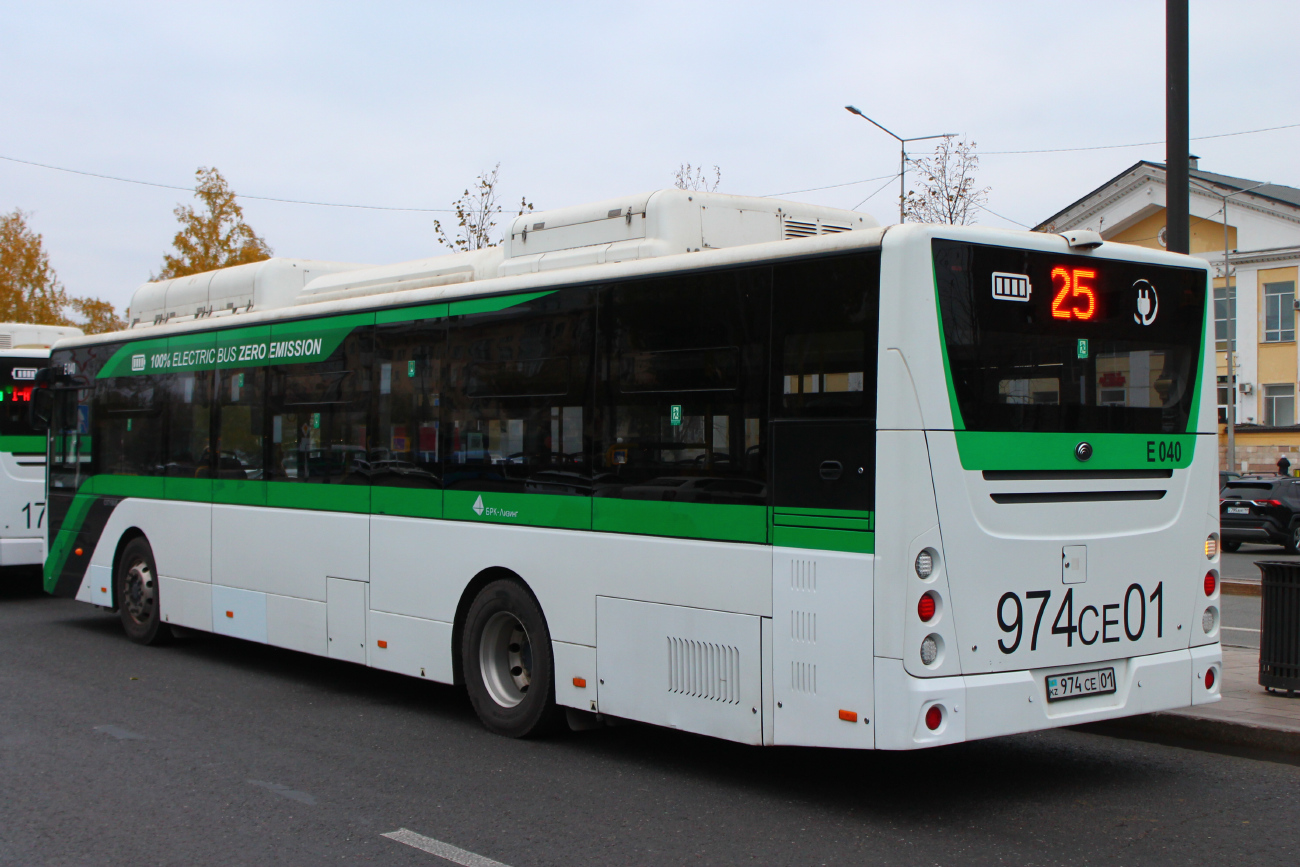 Астана, Yutong E12LF (ZK6128BEVG) (СарыаркаАвтоПром) № E040