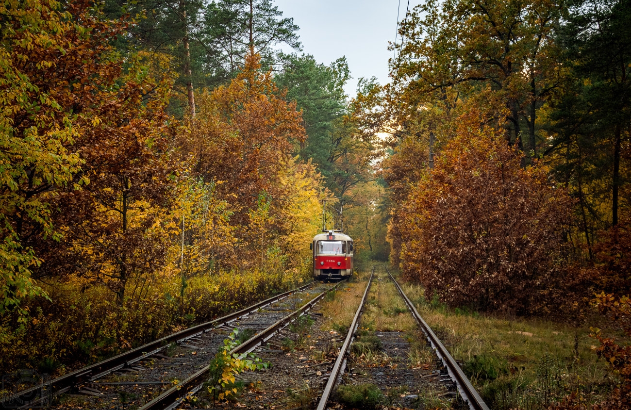 基辅 — Tramway lines: Podilske depot network — north