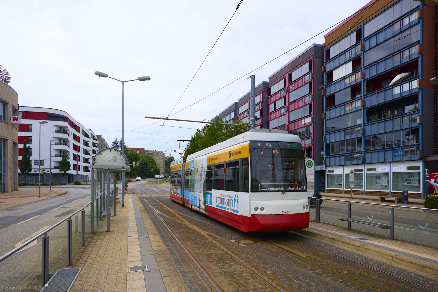 Halberstadt, Leoliner Fahrzeug-Bau Leipzig NGTW6H Nr 1