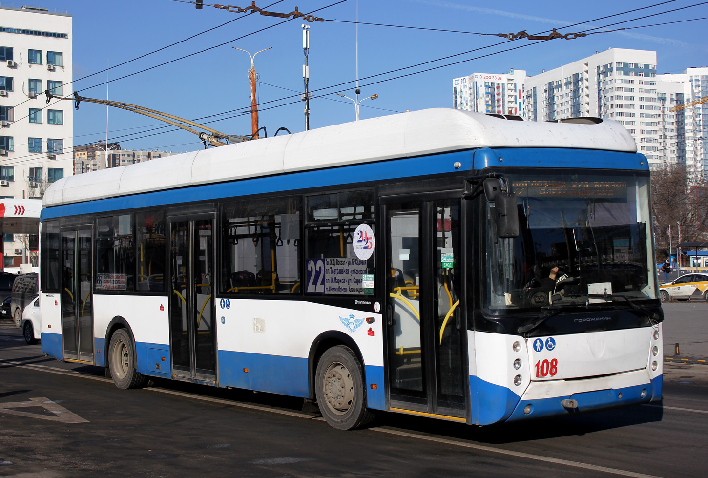 Ростов-на-Дону, УТТЗ-6241-10-02 «Горожанин» № 108