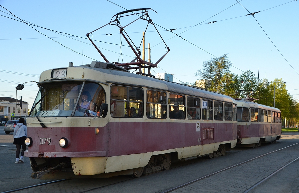 Екатеринбург, Tatra T3SU (двухдверная) № 079