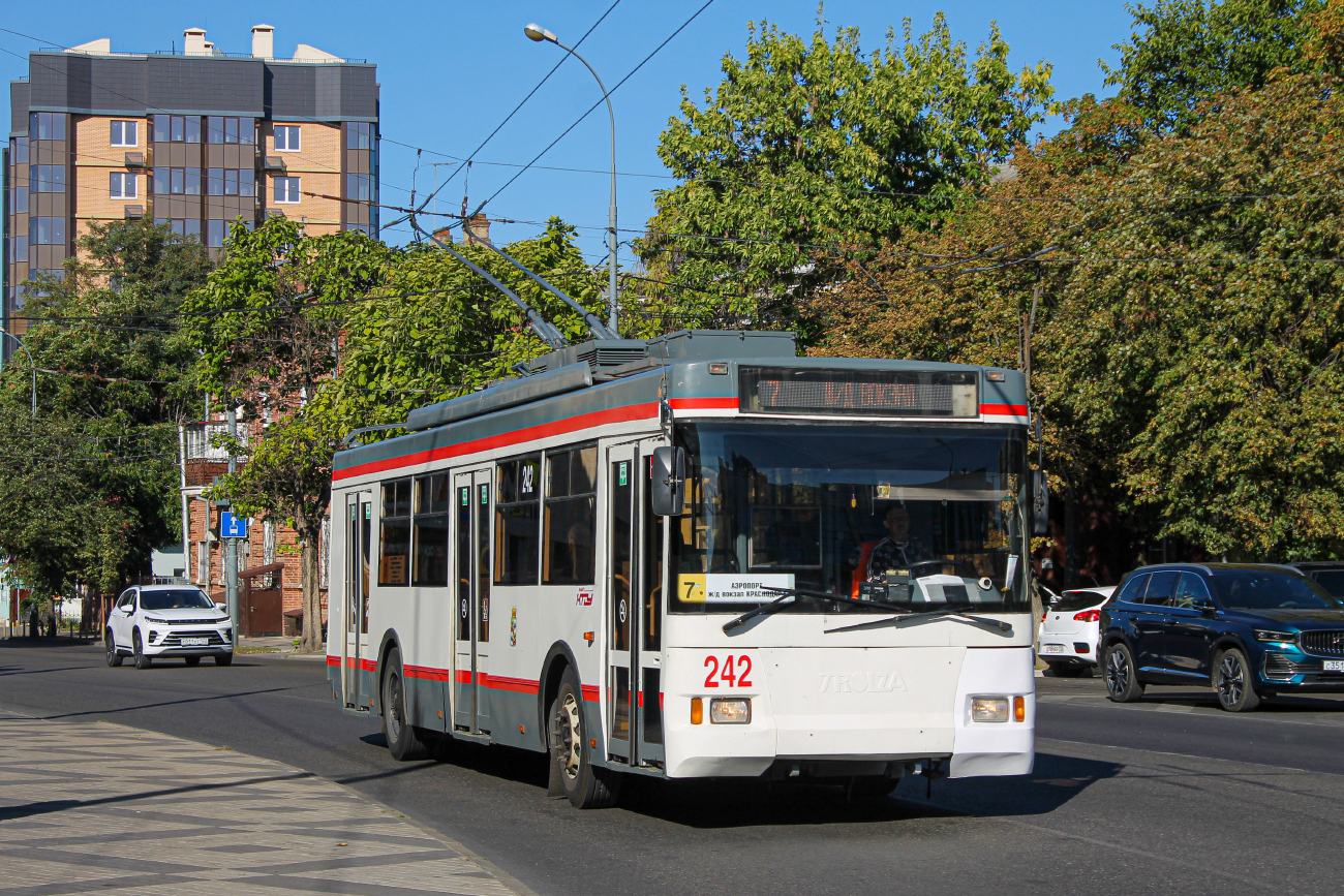 Krasnodar, Trolza-5275.05 “Optima” nr. 242 Krasnodar, Trolza-5275.05 “Optima” nr. 242