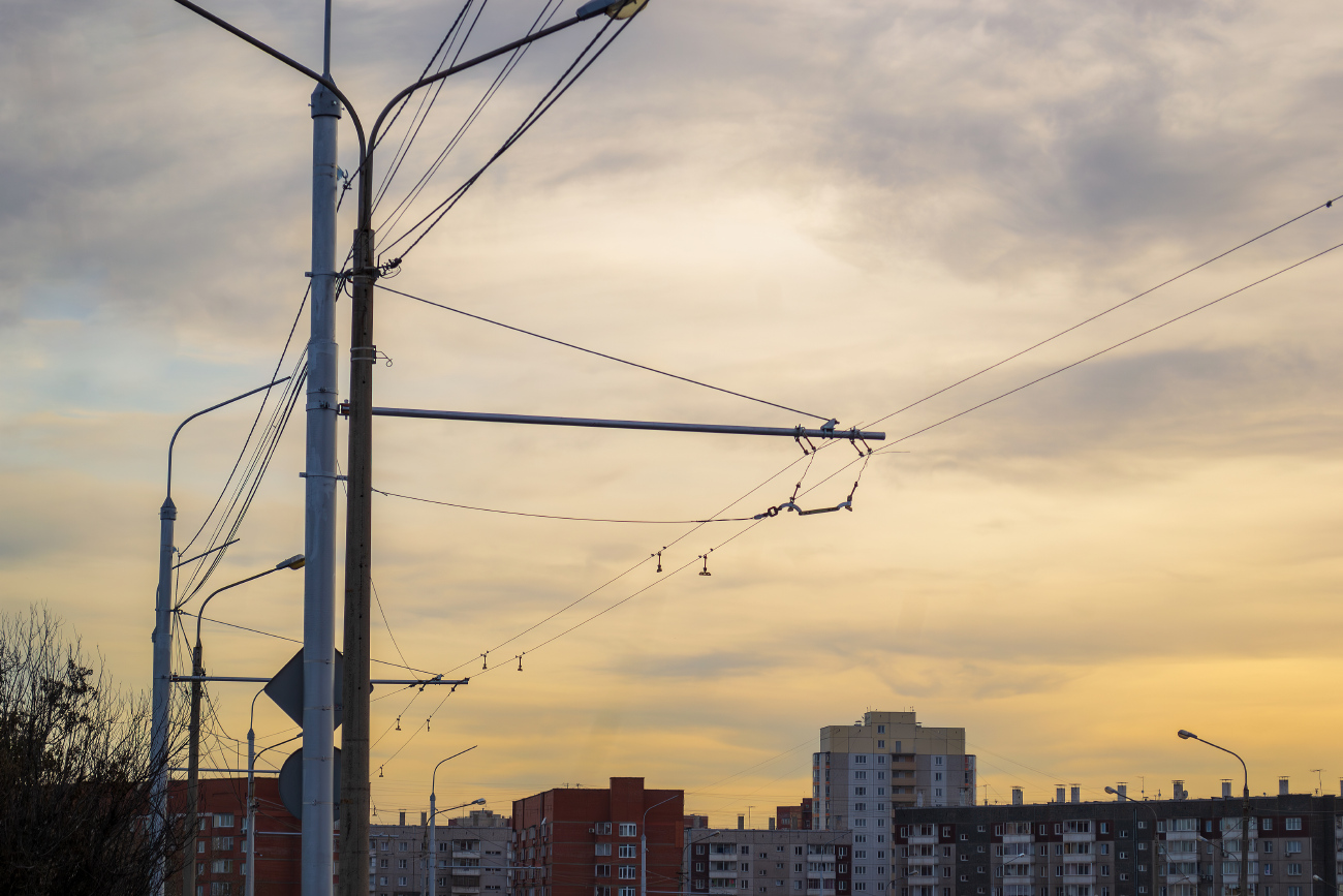 Krasnojarsk — Construction of a trolleybus contact network in Solnechny microdistrict [2025-2026]