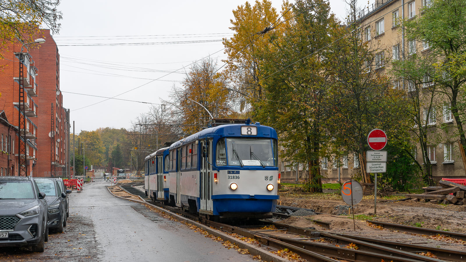 Рига, Tatra T3A № 31836