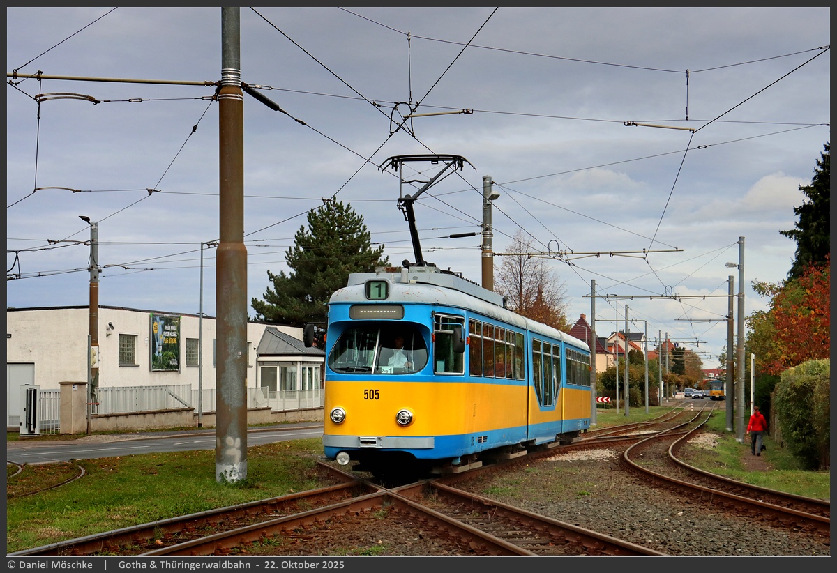 Gotha, Duewag GT8NF № 505 Gotha, Duewag GT8NF № 505