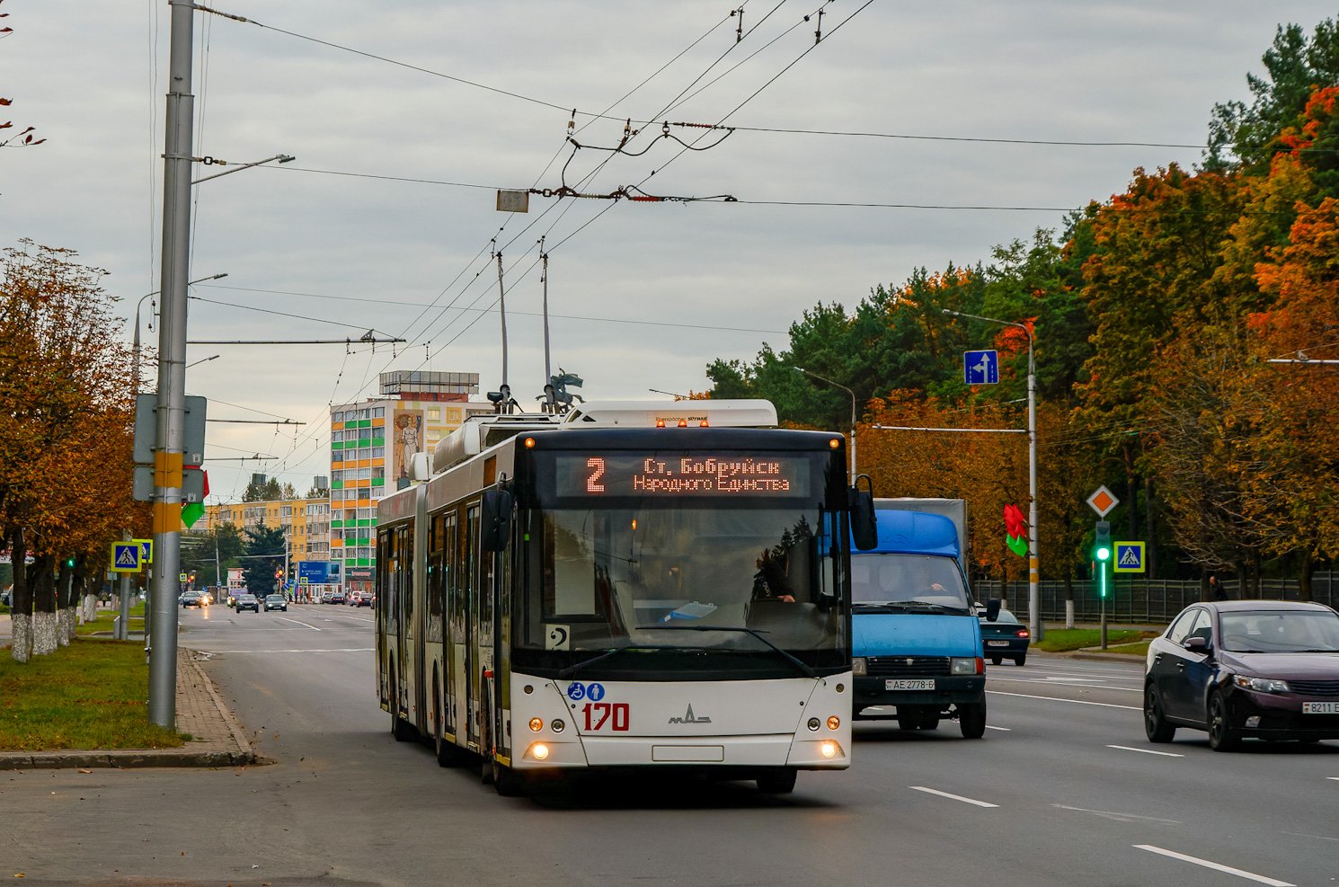 Бобруйск, МАЗ-215Т № 170