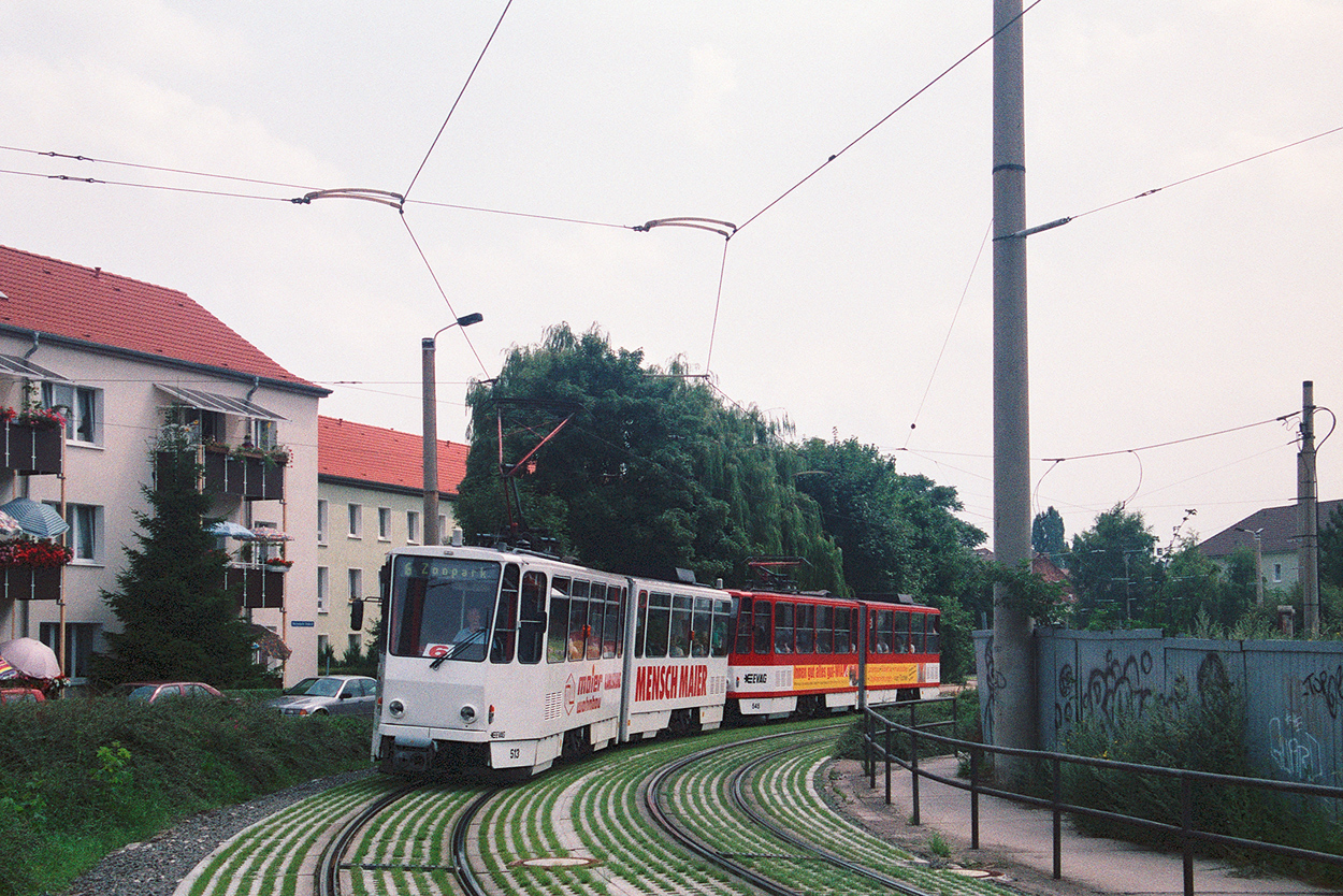 Erfurt, Tatra KT4D № 513; Erfurt — Old photos