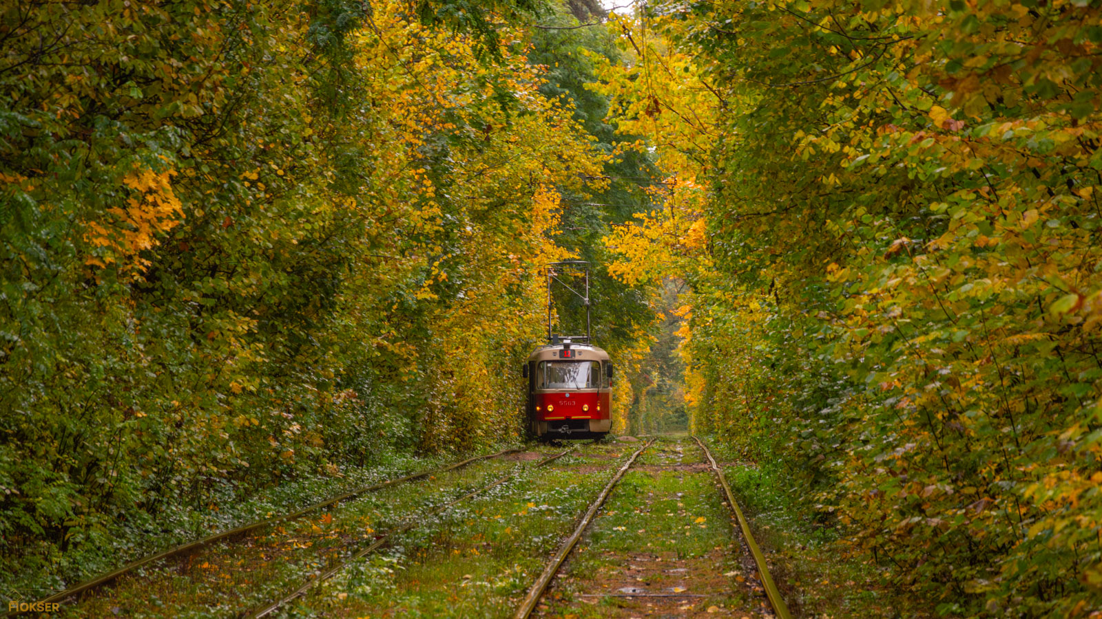 Kijev, Tatra T3SUCS Br. 5563; Kijev — Tramway lines: Podilske depot network — north