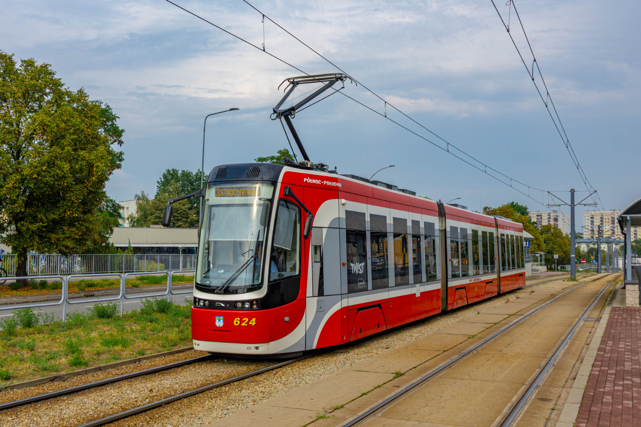 Ченстохова, PESA Twist 2010N № 624