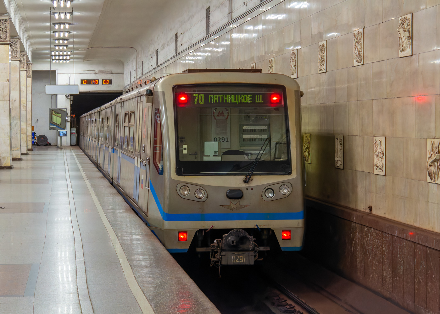 Москва, 81-740.4 «Русич» № 0291