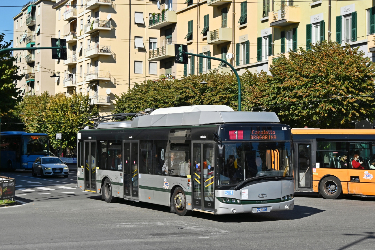 Специя, Solaris Trollino III 12 AC № 815