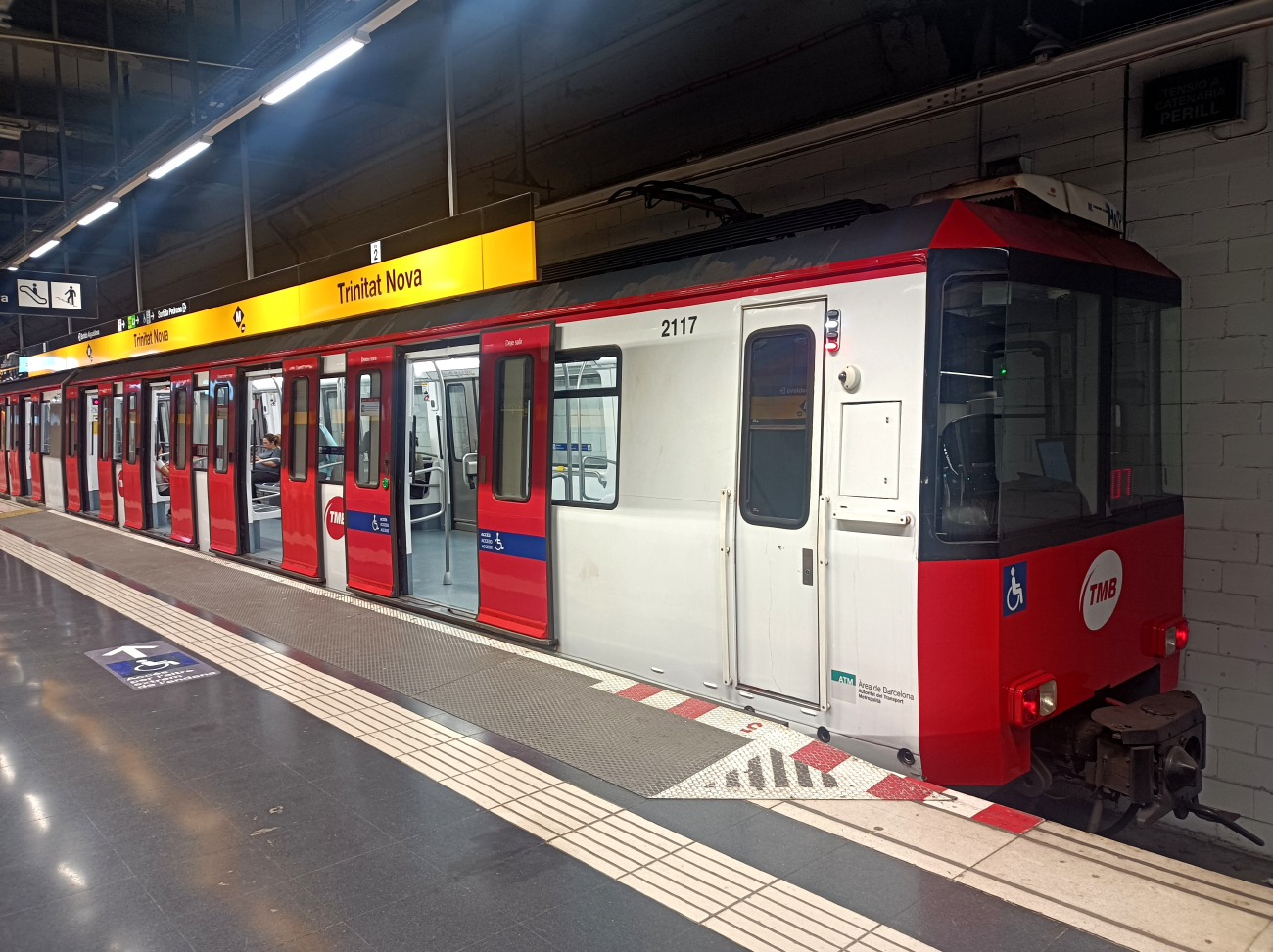 Барселона, CAF Barcelona Serie 2100 № 2117 Барселона, CAF Barcelona Serie 2100 № 2117