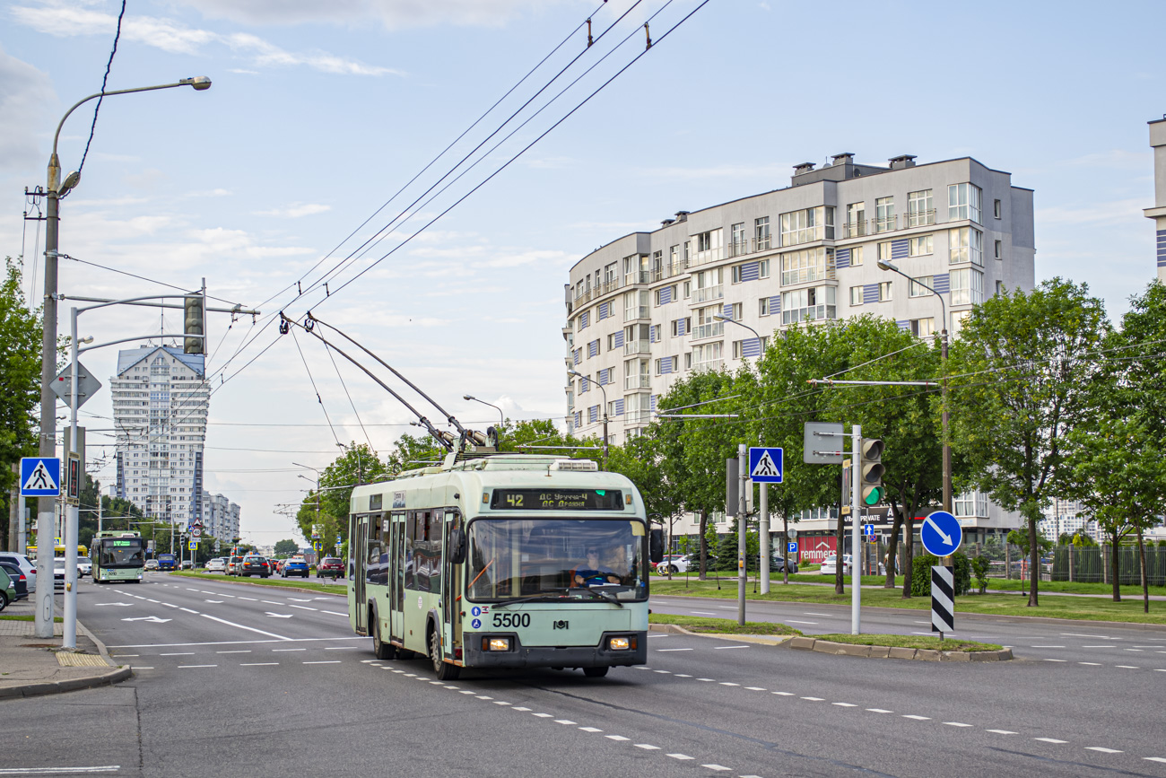 Минск, БКМ 321 № 5500