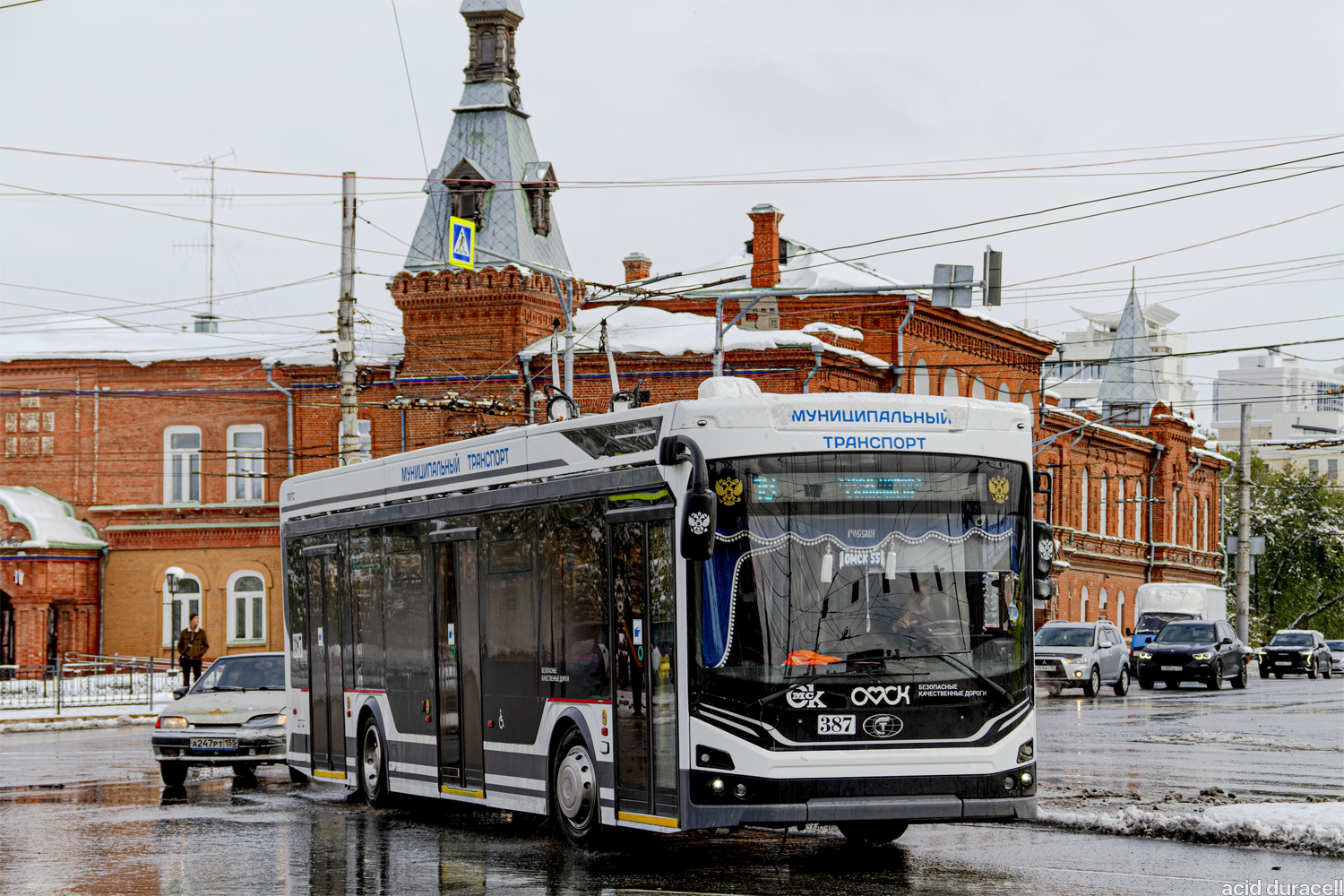 Омск, ПКТС-6281.00 «Адмирал» № 387