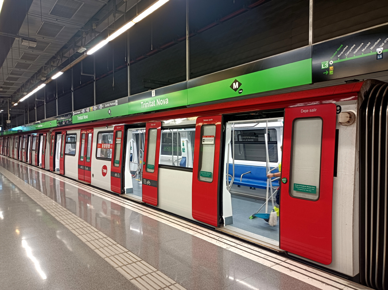 Барселона, Alstom Metropolis S7000 № 7509 Барселона, Alstom Metropolis S7000 № 7509