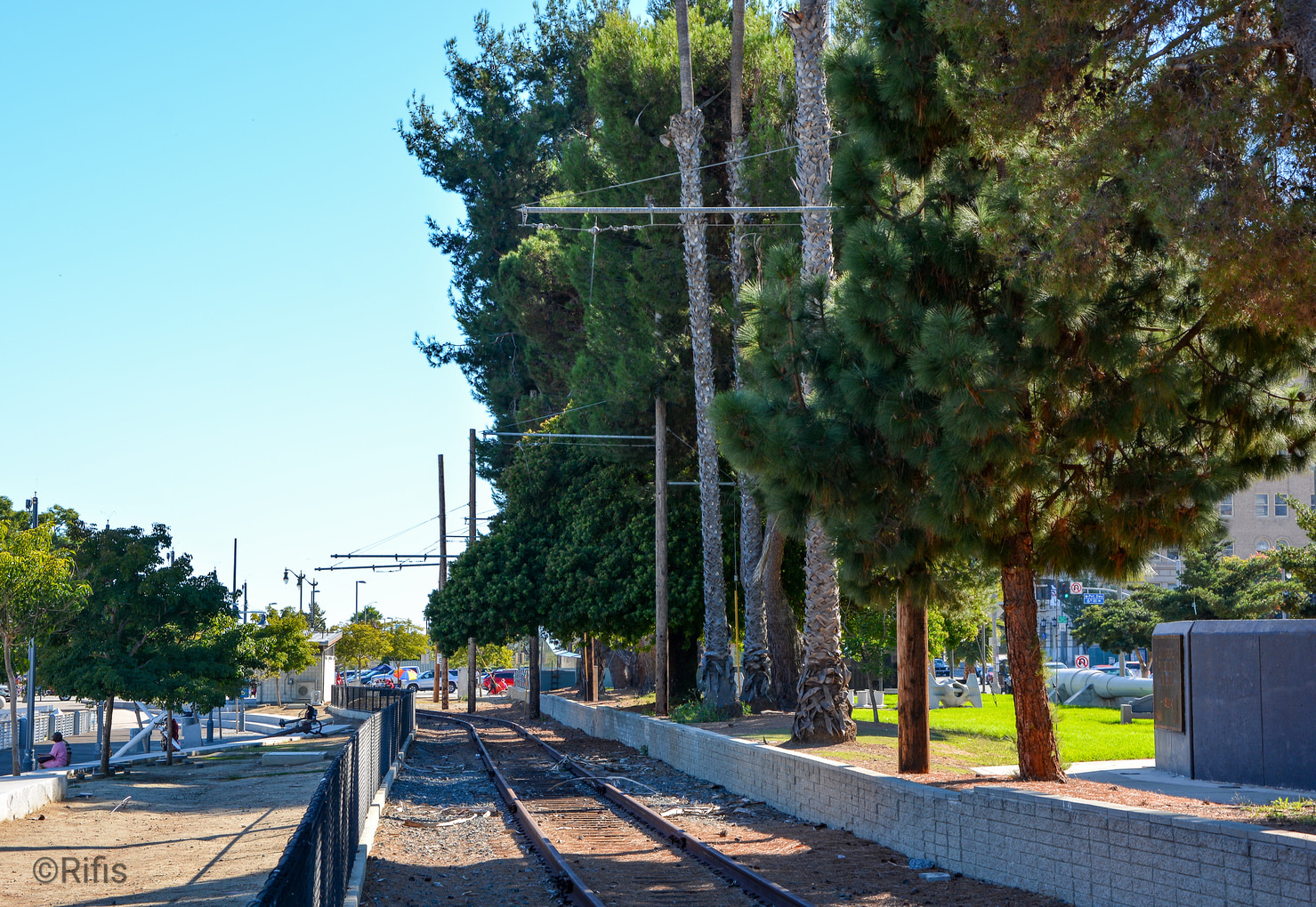 San Pedro — PE Waterfront Red Car closed line