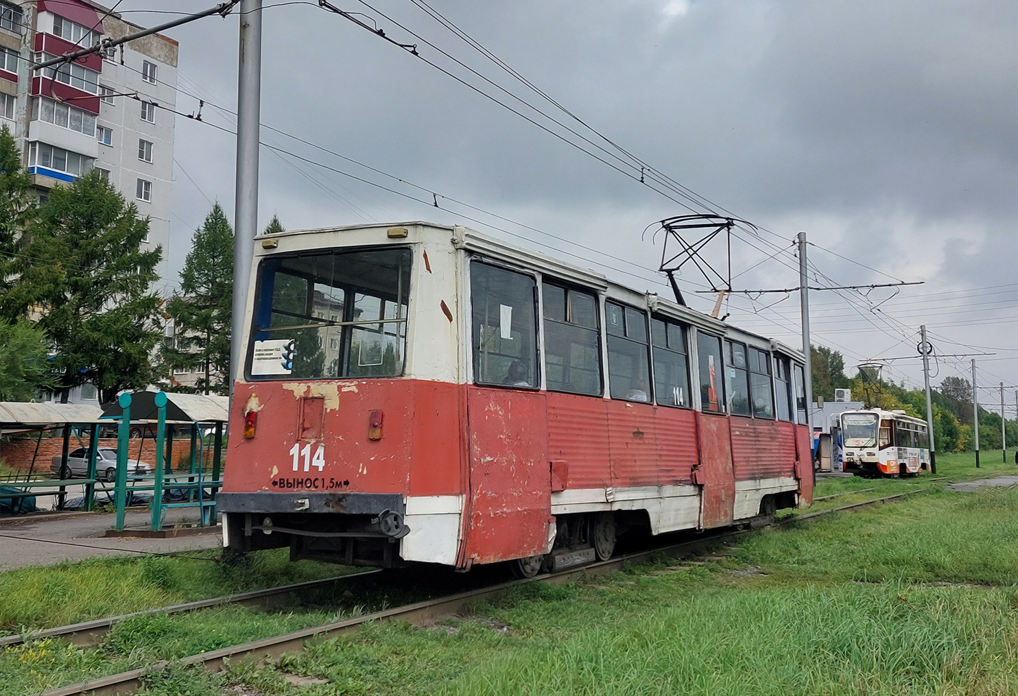 Прокопьевск, 71-605 (КТМ-5М3) № 114