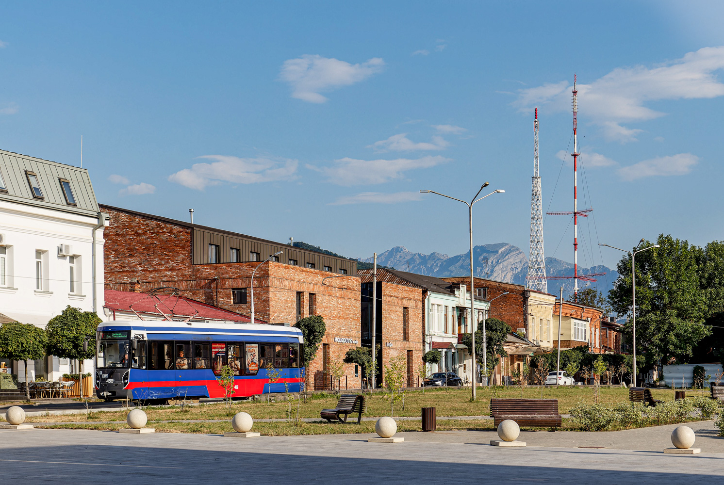 ვლადიკავკაზი — Various photos — tramway