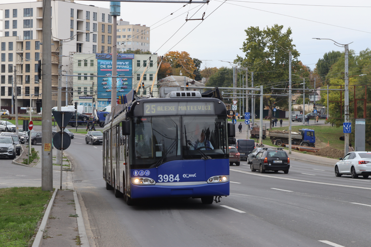 Кишинёв, Solaris Trollino II 18 Ganz № 3984