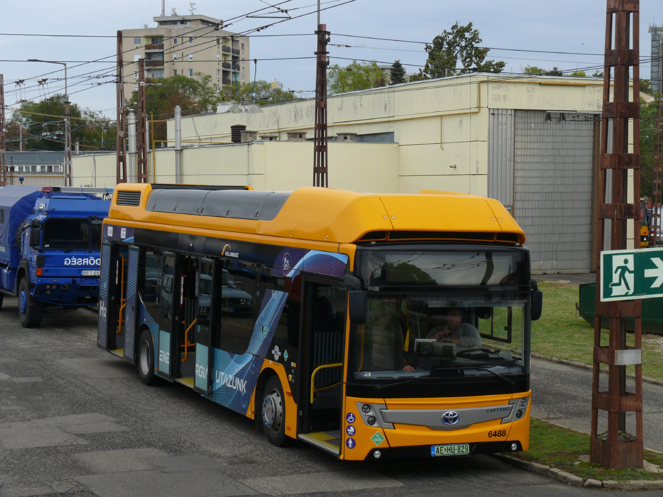 Будапешт, Caetano H2.City Gold № AE HU-829