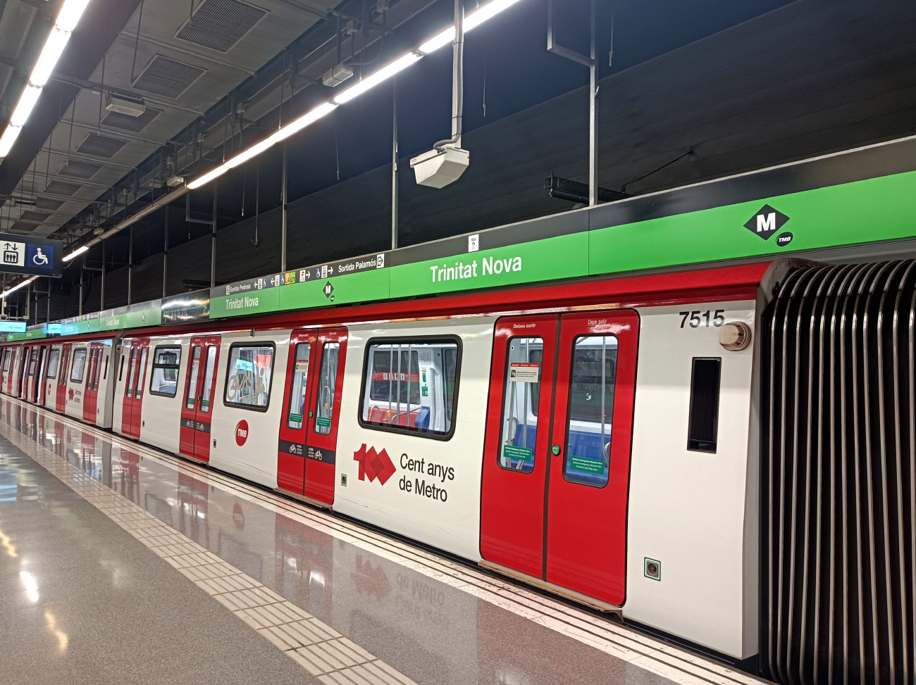 Барселона, Alstom Metropolis S7000 № 7515 Барселона, Alstom Metropolis S7000 № 7515