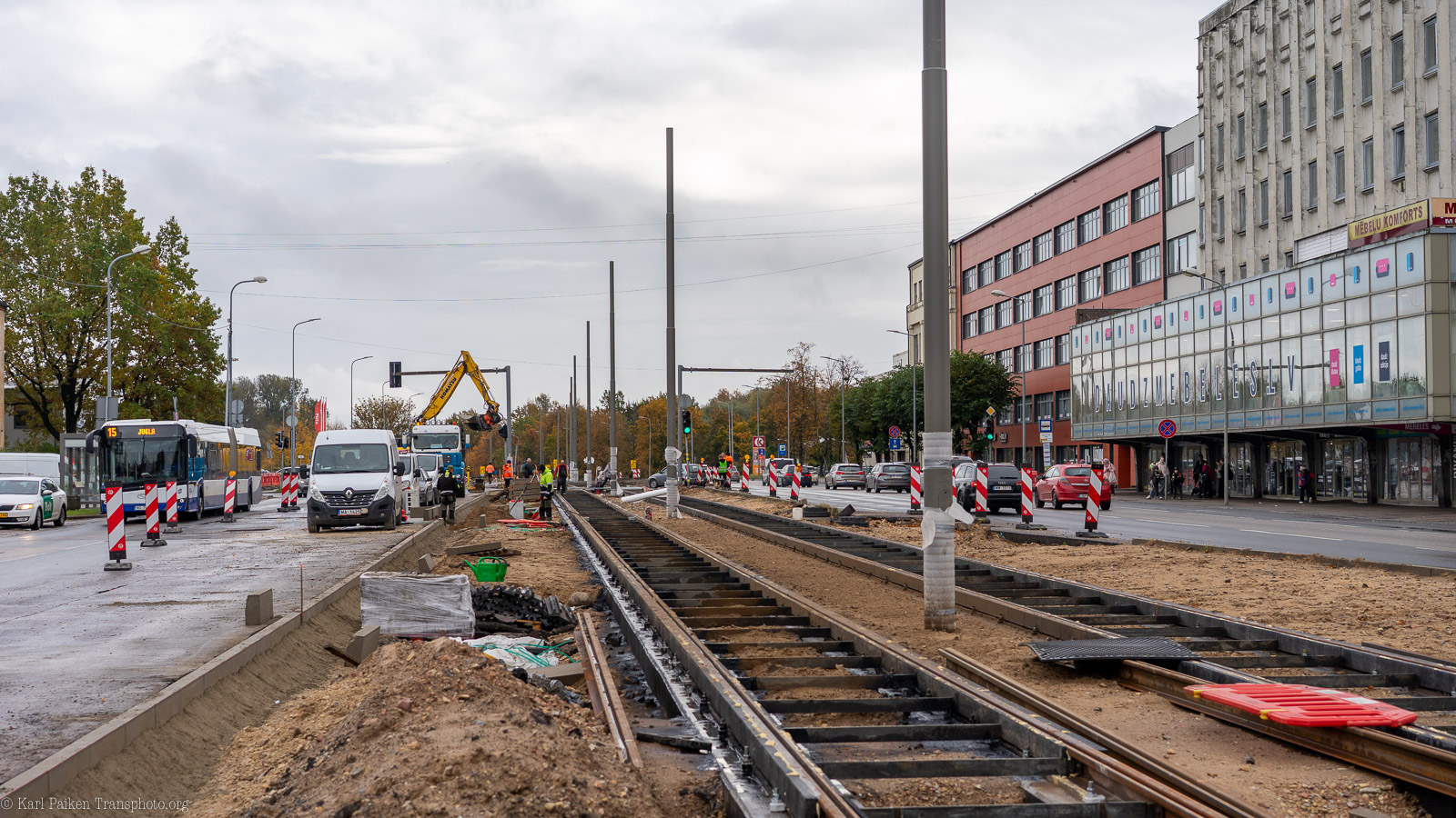 Рига — Трамвайные линии и инфраструктура