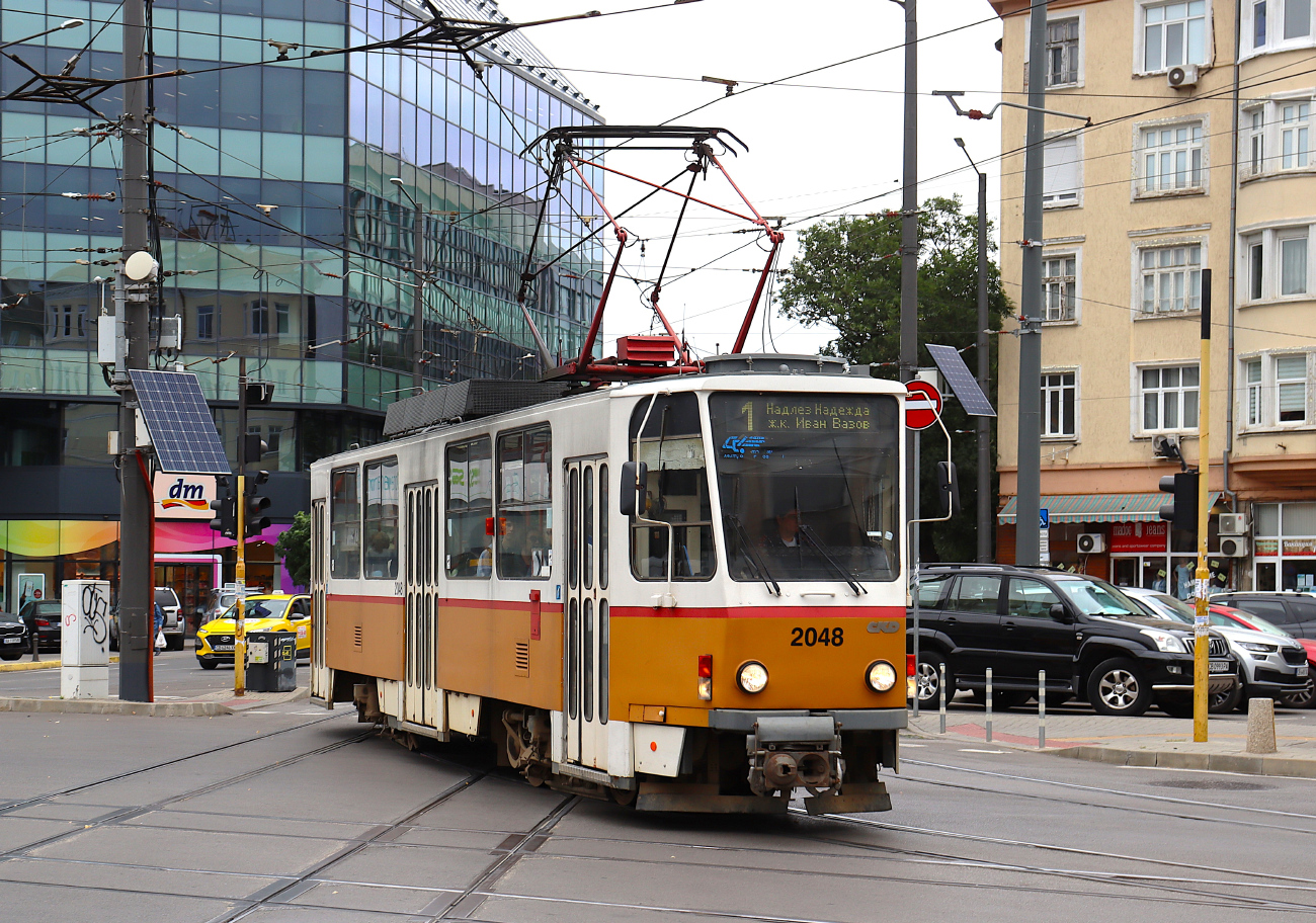 София, Tatra T6A2SF № 2048