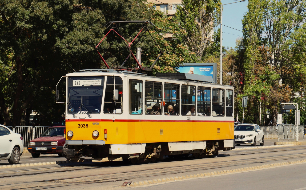 София, Tatra T6A2B № 3036